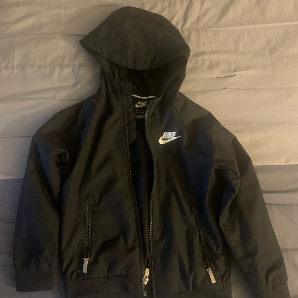 Nike Black Full-Zip Hooded Jacket